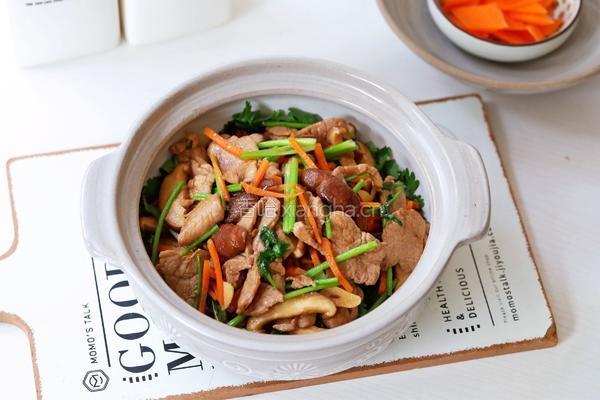 香菇肉片煲的做法图解19