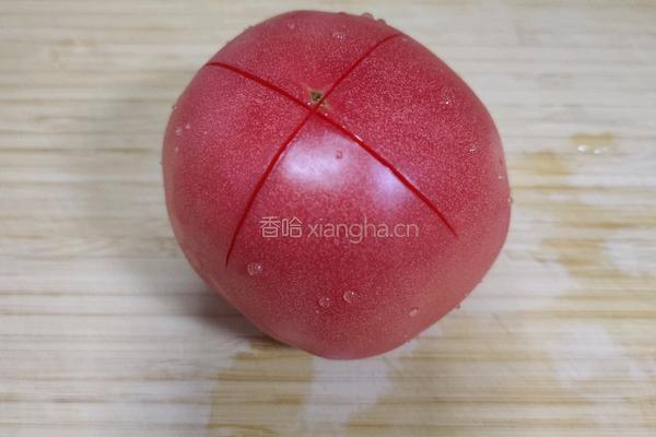 主食│西红柿鸡蛋面一款简单的暖胃早餐的做法图解1