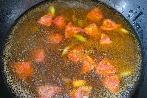 主食│西红柿鸡蛋面一款简单的暖胃早餐的做法图解5
