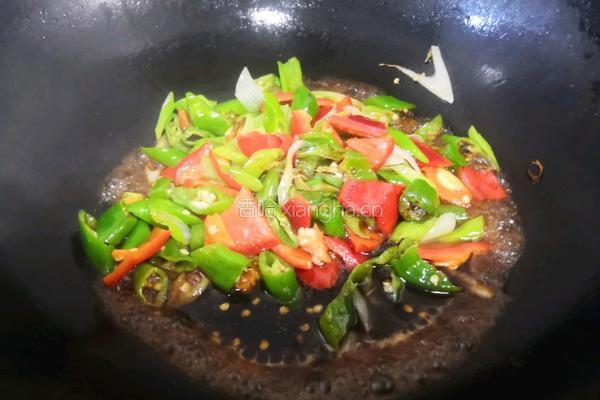 葱爆豆腐的做法图解5