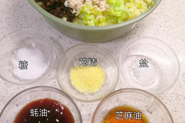木耳虾皮素馅的做法图解4