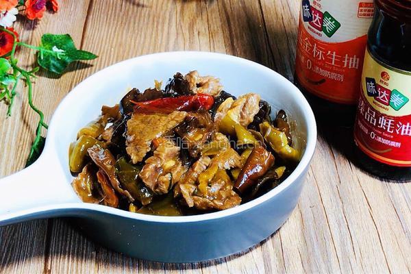 酸辣椒木耳炒牛肉的做法图解17