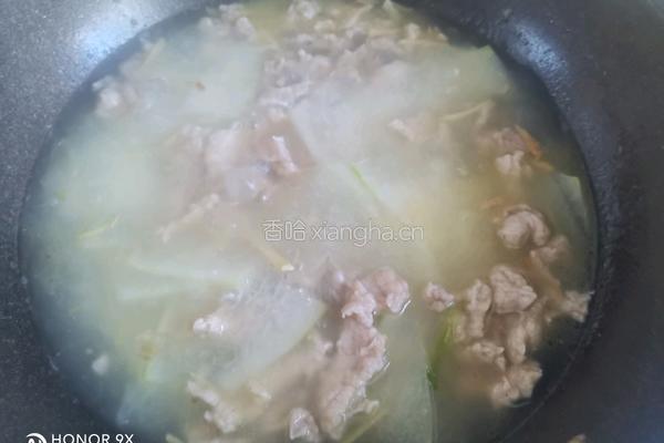 冬瓜瘦肉汤的做法图解10