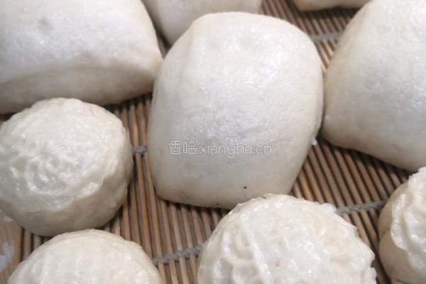 豆沙馅蒸月饼的做法图解9