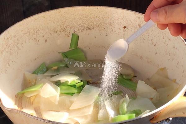 白萝卜炒鸡蛋的做法图解14