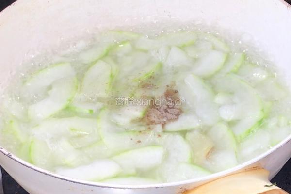 冬瓜肉片汤的做法图解9