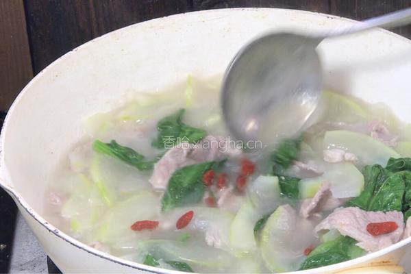 冬瓜肉片汤的做法图解12