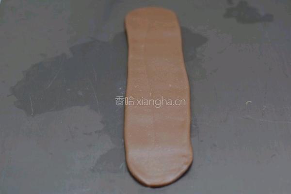 带着香浓诱人可可味吐司的做法图解4