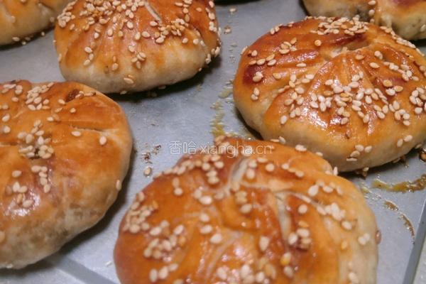 豆沙馅烤饼的做法图解10