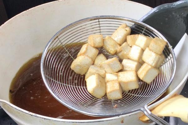 绣球豆腐的做法图解6