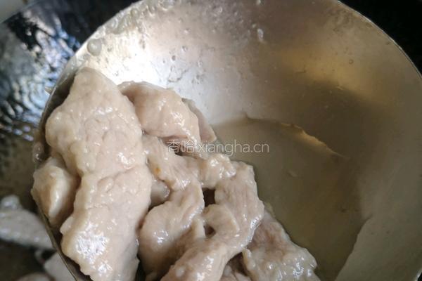 粉皮炒肉片的做法图解6