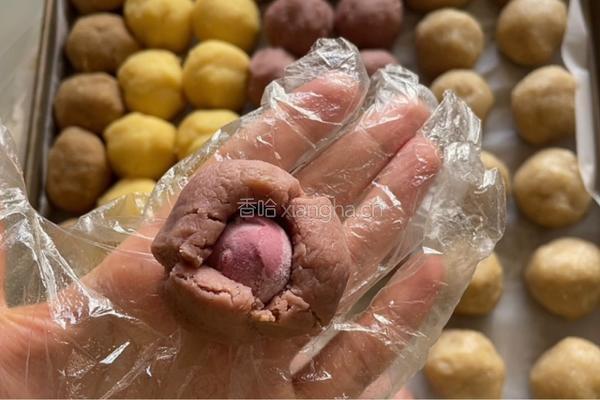 乳酪冰皮月饼的做法图解11