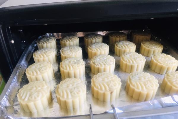 蜂蜜黑豆沙月饼的做法图解11