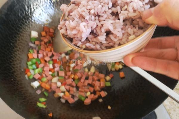 凤梨炒饭的做法图解9