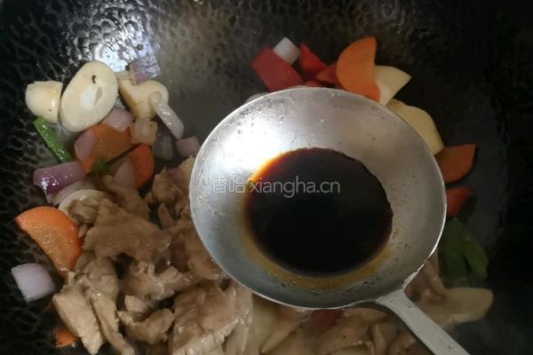 炒鸡脯肉的做法图解9