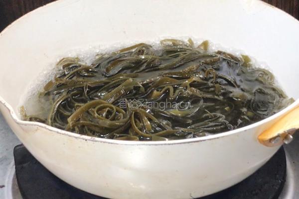 芝麻拌海带的做法图解5