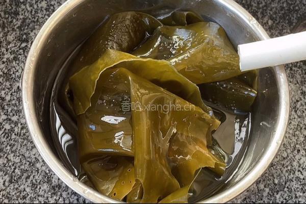 凉拌海带的做法图解2