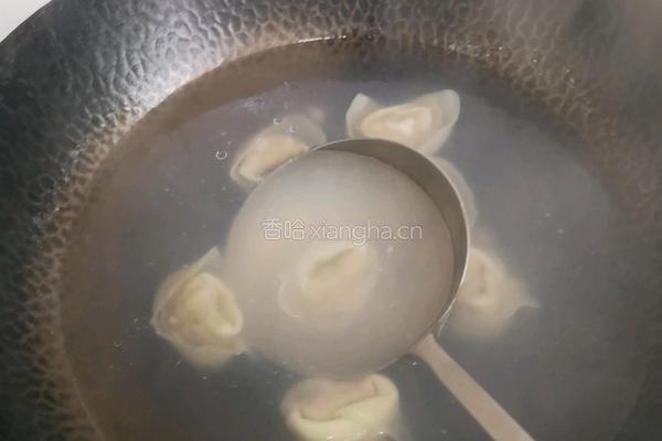 煮冷冻大馄饨的做法图解7