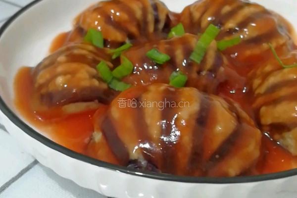 清蒸茄盒的做法图解15