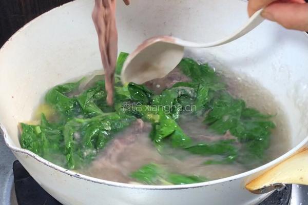 猪肝糊糊汤的做法图解7