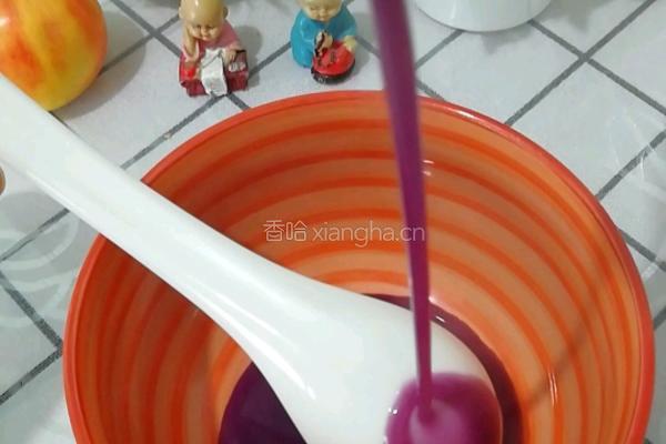 紫薯山药紫米糊的做法图解6