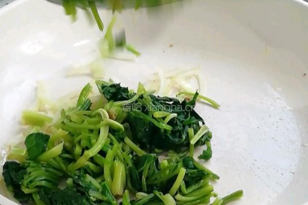 菠菜炒鸡蛋的做法图解6