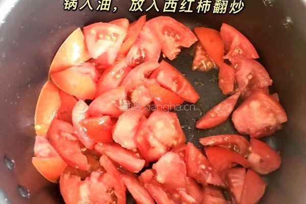 番茄土豆烩饭的做法图解2
