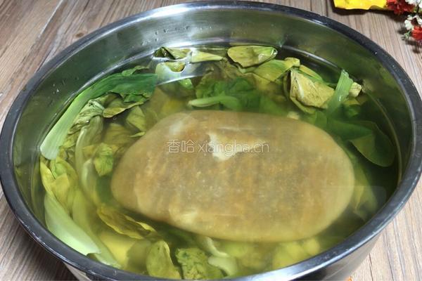 辣炒冲菜的做法图解1