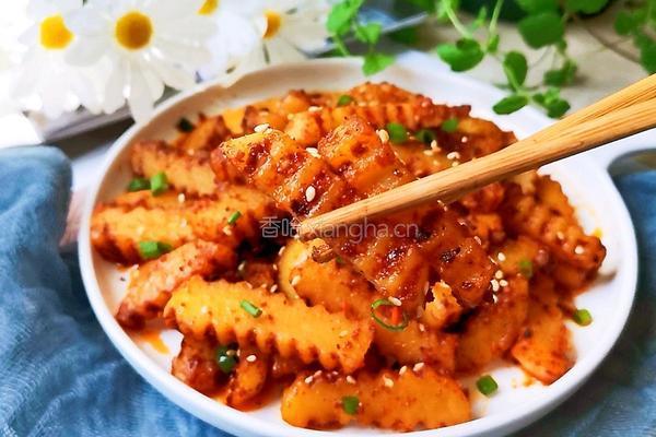 香辣狼牙土豆的做法图解13