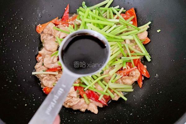 小炒鸡脯肉的做法图解9