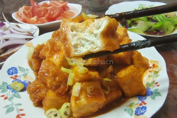 糖醋豆腐的做法图解9