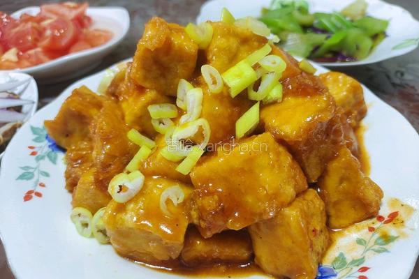 糖醋豆腐的做法图解8