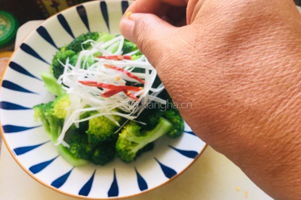 白灼西兰花的做法图解10
