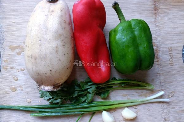 拌藕丝的做法图解1