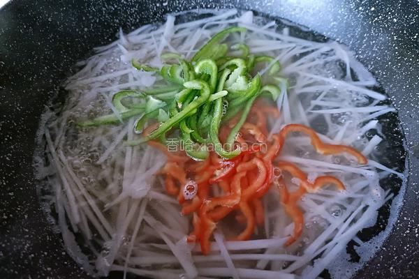 拌藕丝的做法图解5