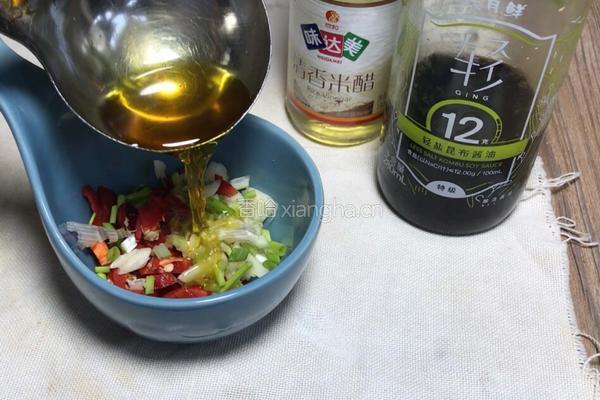 凉拌盘龙茄子的做法图解4