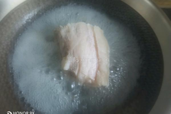 茭白红烧肉的做法图解2