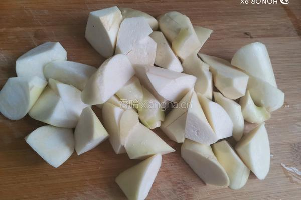 茭白红烧肉的做法图解4