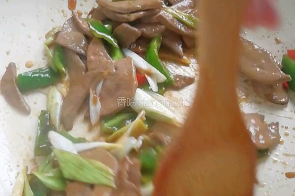 爆炒猪肝的做法图解14