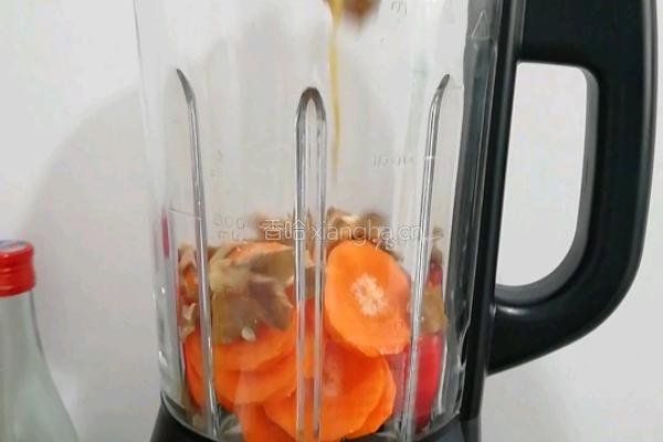 胡萝卜苹果小米糊的做法图解2