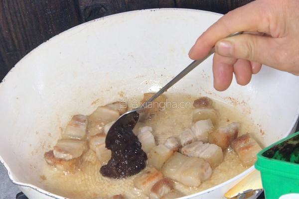 茭白烧肉的做法图解8