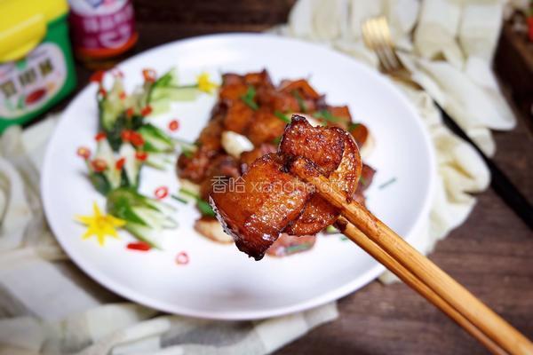 茭白烧肉的做法图解14
