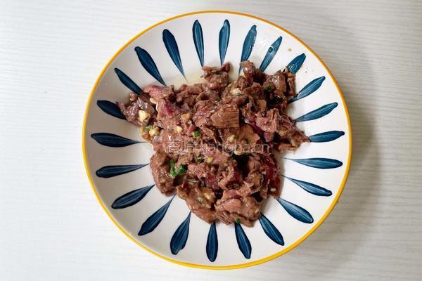 滑蛋牛肉的做法图解9