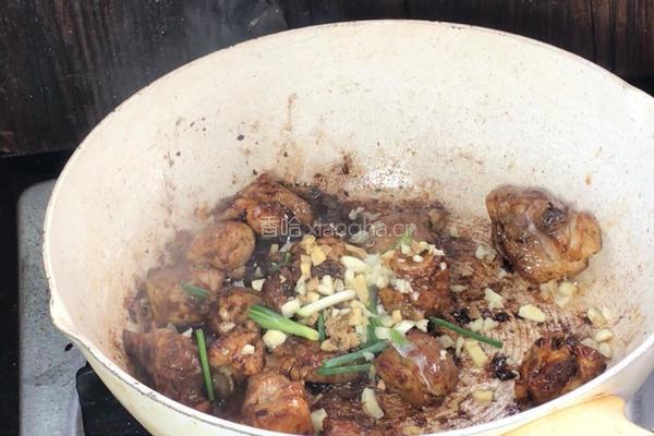 板栗焖鸡肉的做法图解10