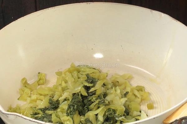 冲菜炒肉的做法图解5