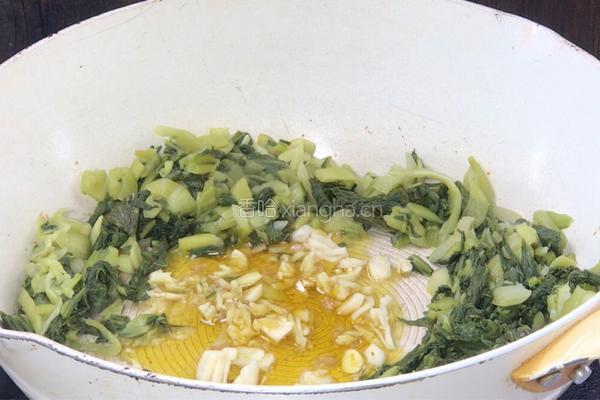 冲菜炒肉的做法图解6
