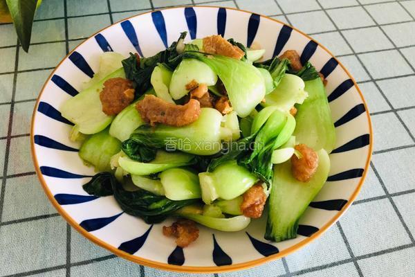 油滋啦炒油菜的做法图解8