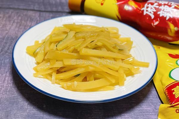 黄瓜土豆丝的做法图解14