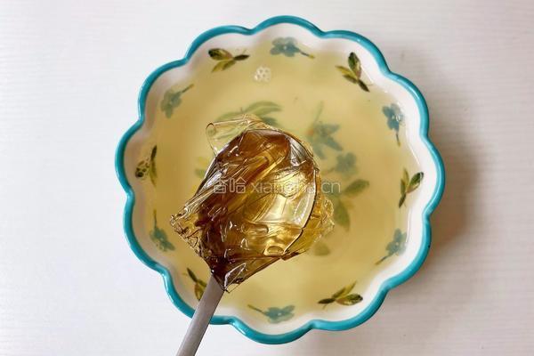 椰香茉莉双层布丁的做法图解5