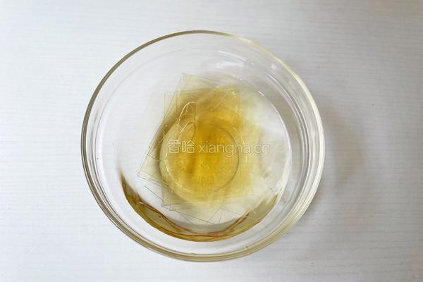 椰香茉莉双层布丁的做法图解7